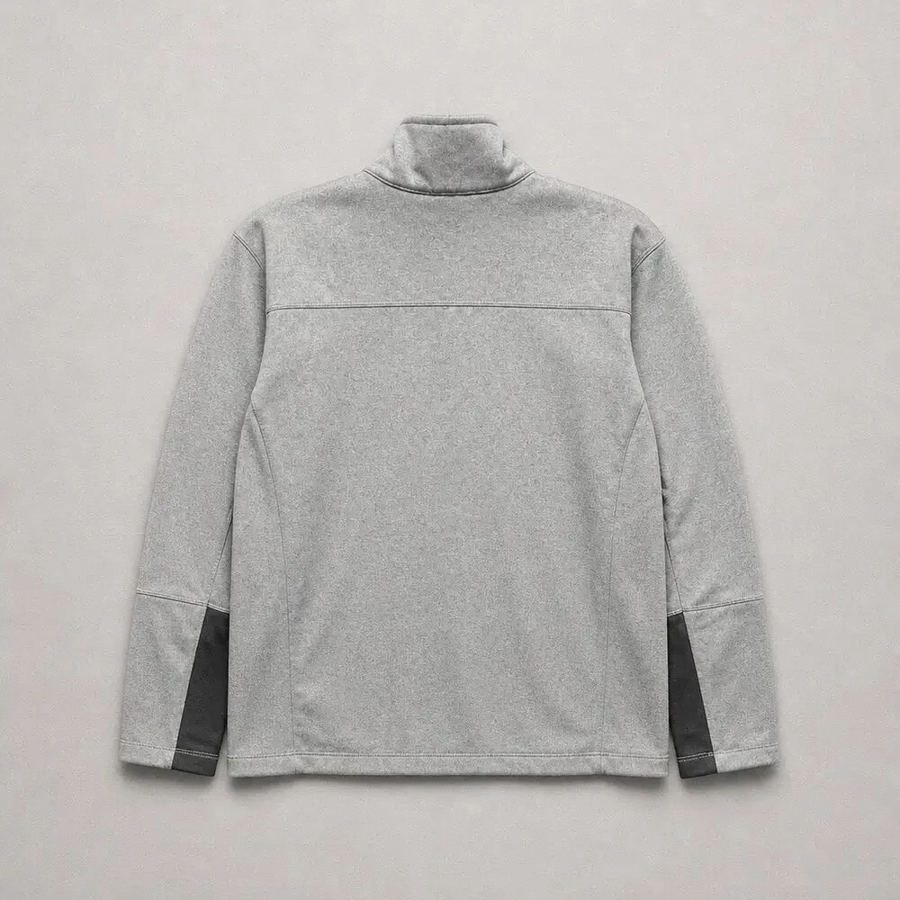 The North Face Canyonlands Sweatshirt Gray/Red Mens Size Large